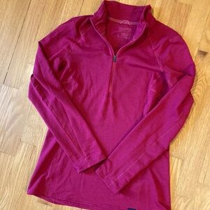 W’s Patagonia Thermal Weight Capilene Zip Neck